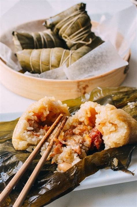 zongzi calories|cantonese style zongzi rice dumplings.